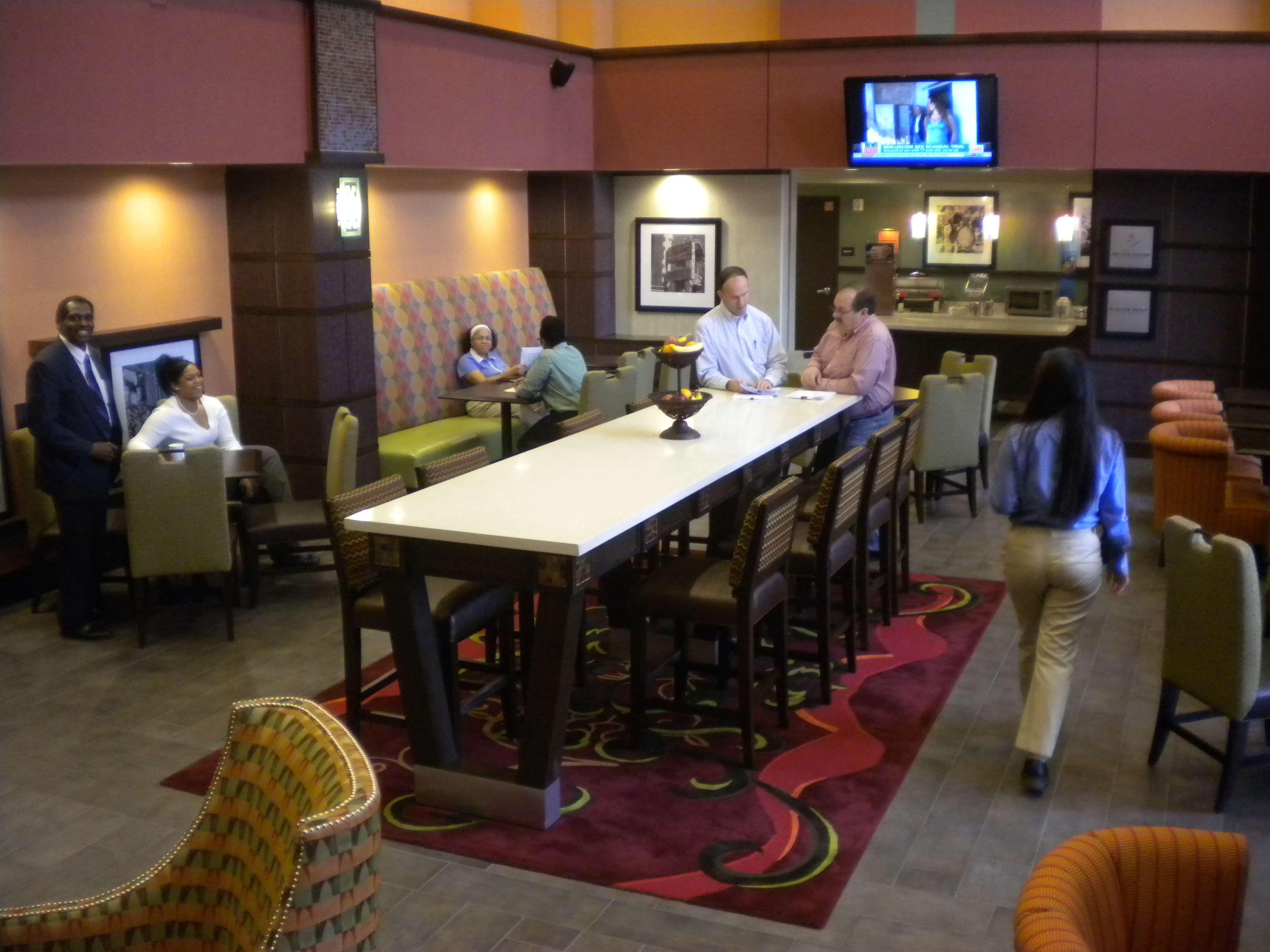 Hampton Inn & Suites Cincinnati / Uptown - University Area Interiér fotografie